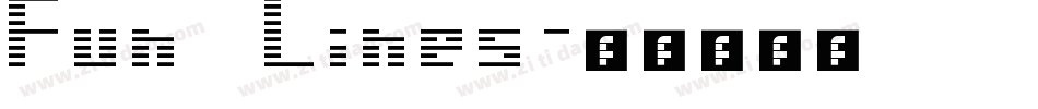 Fun Lines字体转换